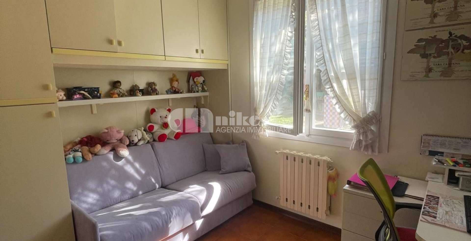 Trilocale con giardino